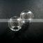 25mm round glass beads bottles with 2mm open mouth transparent DIY glass pendant charm earrings findings supplies 3070052
