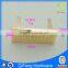 Q-3970 custom logo pendant metal private label gold rectangle shape