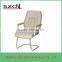 Stable Luxury Pu Leather Office Chair Durable Meeting Room Chair Without Wheels SD-5314V