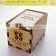 Exclusive Design wooden essential oil storage box wooden packing gift box wholesale with single grid