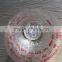 2rolls feeding plastic film aluminum foil laminated wine caps forming machine