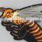 High Quality Beautiful Bee Patch 3d Custom Embroidery Trim for Clothing