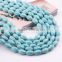 Free shipping hot sale in thiland iran usa 10MM 11MM 15MM DIY beads jewelry green oval style turquoise stone bead