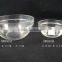 glass bowl & glass plate