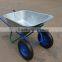 Heavy duty construction wheel for wheelbarrow
