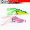 SGWF-19 artifical plastic floating soft frog resin skirts, 50mm/11g, VMC hook