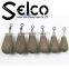 SGCSK006 Coated Distance Carp Lead Carp Fishing Lead Weights