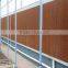 gutter type double plastic film solar greenhouse use evaporative paper cooling pad