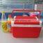 plastic cooler with tap