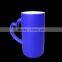 heart handle shape ceramic 11oz color changing magic mug