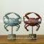 Blue and red resin crab figurine crab decor
