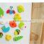 wooden animal fridge magnets