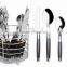 plastic handle cutlery set stainless made in China