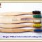 Natural bamboo toothbrush with customise color bristle