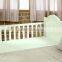 Antique Pure White Solid Wood Teenage Bed, Solid Wood Convertible Kids Bed with Toddlers BF11-08053a