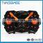 Pocket Drone LED Light 6 Axle Gyro Headless Quadcopter Foldable RC FPV Race Drone