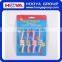 4pcs Multi-colored Spiral Birthday Party Candle