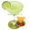 2016 wholesale set of 4 plastic Drinks and Snacks Coasters