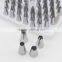 Professional Quality Stainless steel Different Design pastry nozzles pastry tube