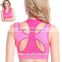 wholesale athletic wear yoga clothing manufacturers sexy cross strap back sports bra