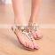 HFR-JS21 fashion boho style 2015 ladies sandal shoes