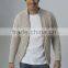 100% Cashmere Cable Knit Full Zip Men's Cardigan