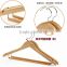 wholesale custom wooden coat hanger concise style wooden shirts hanger wooden tie and belt hanger