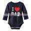 New Design Onesie Baby Clothing 100% Cotton Baby Romper For Wholesale