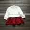 Fashion clothes plain matching children 100 cotton China wholesale good quality