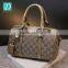 Guangzhou Wholesales Luxury Lady Pillow Bags Leather Handbag Boston Bag For Women