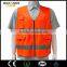 Led Strip red safety vest fishing wear warning dark night