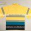 China Factory High Visibility Contrast Color 3M Tape Safety Breathable Workwear Warning Polo Shirt