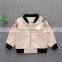 2017 Cool baby cotton coat children down jacket baseball jacket