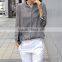 Small pure and fresh and seven big yards of cotton fiber is prevented bask in clothes woman slim sleeve linen collar shirt