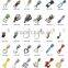 Free sample Quality warantee nylon zipper slider for zipper for clothing and bag accessories