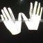  China safety winter night reflective light gloves