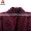 Hot selling minky collar soft flannel fleece long bathrobe gown