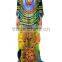 Latest New Digital Print Long Kaftans Colourful Long Digitally printed evening beach kaftan for woman visocse chiffon long dress