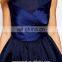  China new fashion women cocktail party dress 100% Polyester satin mesh short prom cocktail dresses
