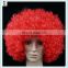 Cheap Colors Sports Fan Curly Afro Synthetic Party Wigs HPC-0026