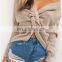 New fashion long sleeves warmer sweater for beautiful women KMY1082