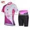custom design your own digital printing women cycling jersey for sale