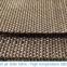 Polyester textile air slide fabric 4-8mm thickness, width 260mm used in bulky powder transport