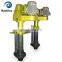 abrasive sludge suction long shaft slurry sump pump vertical sand pump