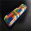 Customized Size Birthday Tin Box With Clear Top Lids Coffee Tin Box