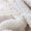 100% polyester sherpa flannel blanket two sides brushed cozy fleece throw