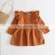 2020 Spring Girls Dress Full Sleeves Clothes Dress Childrenswear Wholesale