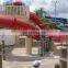 Material Fiberglass Spiral Drop Slide for Swimming Pool