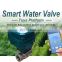 smart irrigation valve wifi automatic shut off smart valve stainless steel brass  BSP NPT motorized flow control valve