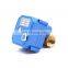 CWX-25S mini electric actuator motor valve 5V 12V 24V 110V 220V 2 way 3 way motorized ball valve motorized gas valve